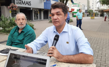 Salvaro não desiste de escavar a Centenário