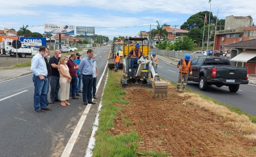 Via Rápida iluminada custará R$ 50 mil mensais para içarenses e criciumenses