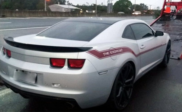 PRF apreende esportivo de luxo com mais de R$ 15 mil em débitos