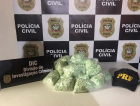 PRF prende homem com 25 mil comprimidos de ecstasy 