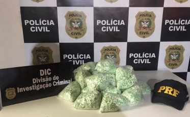 PRF prende homem com 25 mil comprimidos de ecstasy 