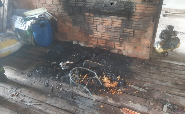 Placas solares provocam princípio de incêndio em residência de Passo de Torres