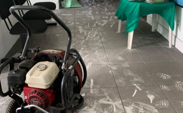 Estabilizador de energia causa princípio de incêndio em posto de saúde de Criciúma