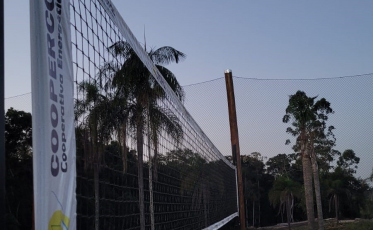 [Áudio] Inauguração da nova quadra de areia da Coopercocal