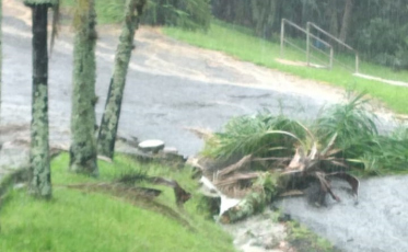 Chuva volta a causar estragos no Sul de SC (VÍDEO)