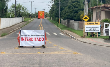 Içara estuda opção mais segura para ponte provisória