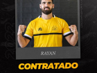 Zagueiro Rayan, novo reforço anunciado pelo Criciúma