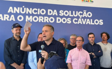 Tarifas no Morro dos Cavalos só terão aumento após o início da obra, afirma ministro