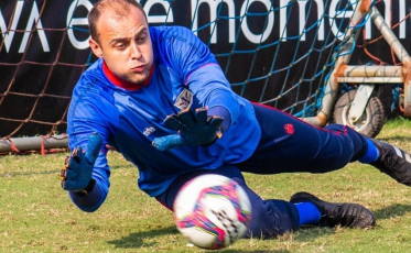 Time de Cocal do Sul apresenta goleiro Renan, ex-seleção brasileira Sub-20