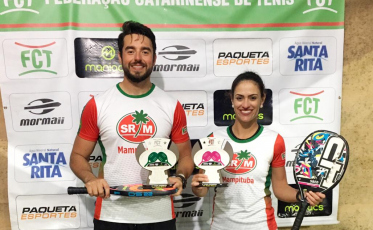Mampituba representa SC na Copa das Federações de Beach Tennis