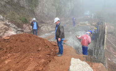 Obras na Serra do Corvo Branco estão na reta final (FOTOS)