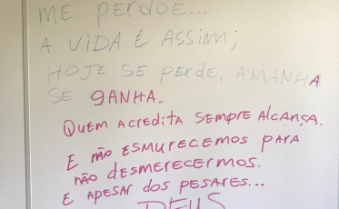 O bandido levou R$ 35 mil em equipamentos e pediu perdão