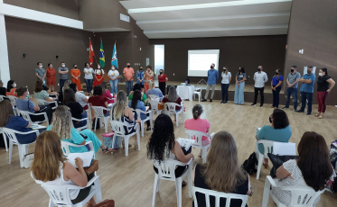 Diretores de escolas são recepcionadas em Içara