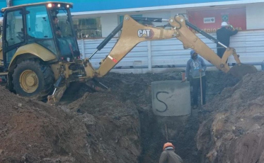 Araranguá: Nova rede de esgoto do calçadão deve ficar pronta em dez dias