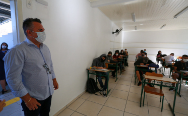 O início do ano letivo na rede estadual de ensino