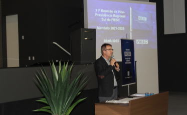 Expansão da economia catarinense é tema de reunião na regional Sul da FIESC
