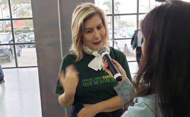 Luciane Ceretta destaca o potencial da Amesc na abertura do Fórum do Amanhã