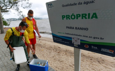 Sul do estado tem quatro pontos impróprios para banho