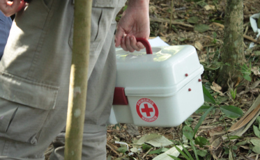 Grupo Escoteiro Cocal realiza treinamento de resgate na selva