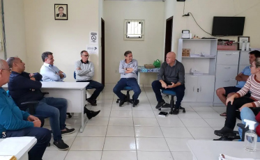 Presidente da Federação dos Pescadores marca presença no Arroio do Silva