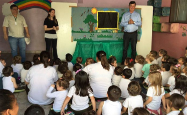 Alunos vão aprender desde cedo sobre a coleta seletiva em Criciúma