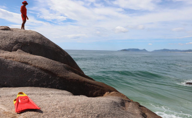 Defesa Civil alerta para ondas de até três metros no Litoral Sul