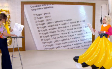Rifa da Fazendinha no Mais Você: 