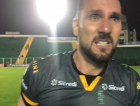 Roberto Volpato emociona-se: 