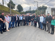 Visita técnica em julho analisou solução viáveis para a Rodovia dos Mineiros | Foto: Prefeitura de Urussanga/4oito