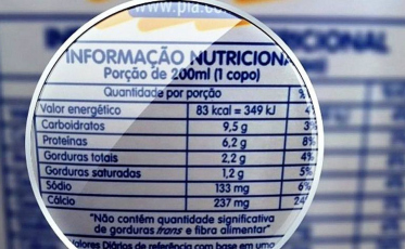 Alimentos terão novos rótulos nutricionais 
