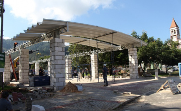 Construção da Rua Coberta entra em nova fase em Treviso