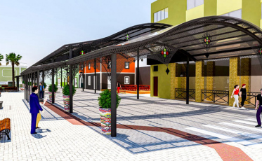 Rua Coberta entregue até a Festa da Gastronomia