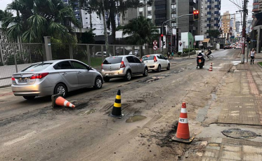 Novas mudanças no trânsito da Hercílio Luz