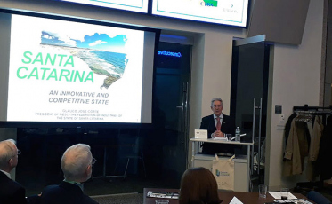 Iniciativa da Fiesc é reconhecida nos Estados Unidos