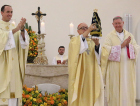 Imagem de Nossa Senhora Aparecida é entronizada no Santuário de Içara