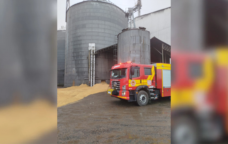 Trabalhor morre após ficar soterrado por silo de grãos em Turvo