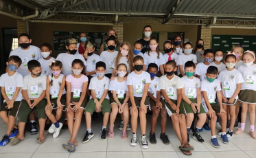 Programa Sanitarista Júnior inicia na Escola Miguel Lazzarin