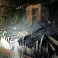 Idoso de 76 anos morre carbonizado em incêndio que destruiu casa em Santa Rosa do Sul