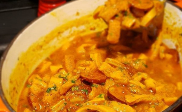 Saimon Novack ensina a como preparar uma boa dobradinha