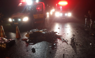 Timbé do Sul: motociclista morre após colisão frontal na SC-285