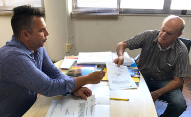 Vampiro assina contrato para construção de trevo na Área Industrial de Forquilhinha