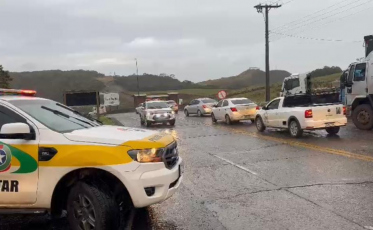 Tráfego liberado na Serra do Rio do Rastro