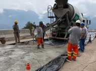 Ministro dos Transportes destacou avanço acelerado das obras na Serra da Rocinha | Foto: Divulgação/DNIT