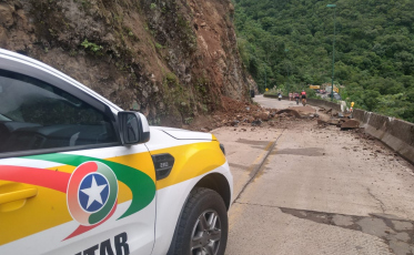 Serra do Rio do Rastro novamente bloqueada
