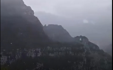 Serra Catarinense registra neve nesta terça-feira  