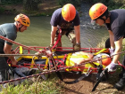 Moradores de Siderópolis aprendem como fazer resgate em montanhas
