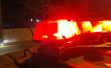 Noite com dois acidentes na SC-445