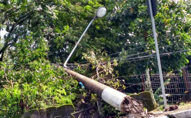 “O céu estava bonito e começou do nada”