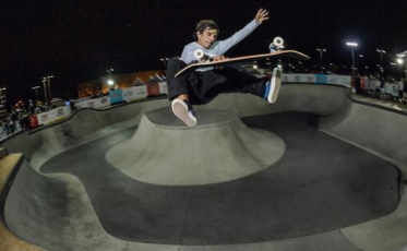 Skatistas iniciam temporada em Criciúma visando aos Jogos de Tóquio