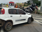 Capotamento deixa sete pessoas feridas em Içara